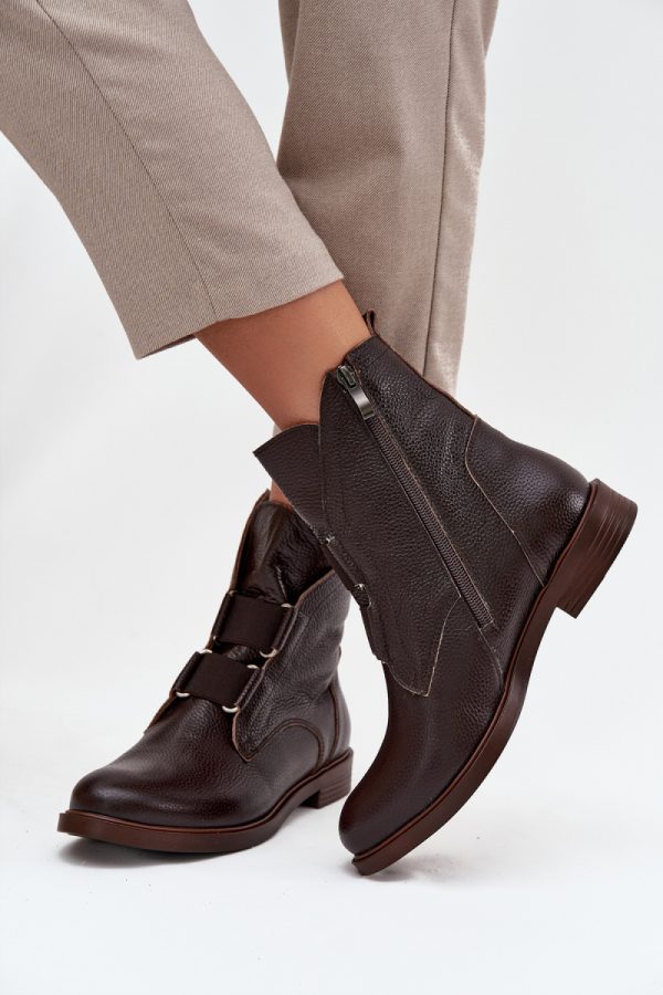 brown Boots model 222966 Step in style