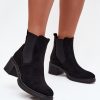 Black Jodhpur Boot in Women`s Ankle Boots & Booties with Fabric, Footbed, Upper Height and Heel Height