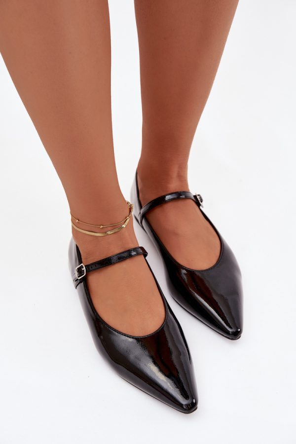 black Ballet flats model 222984 Step in style