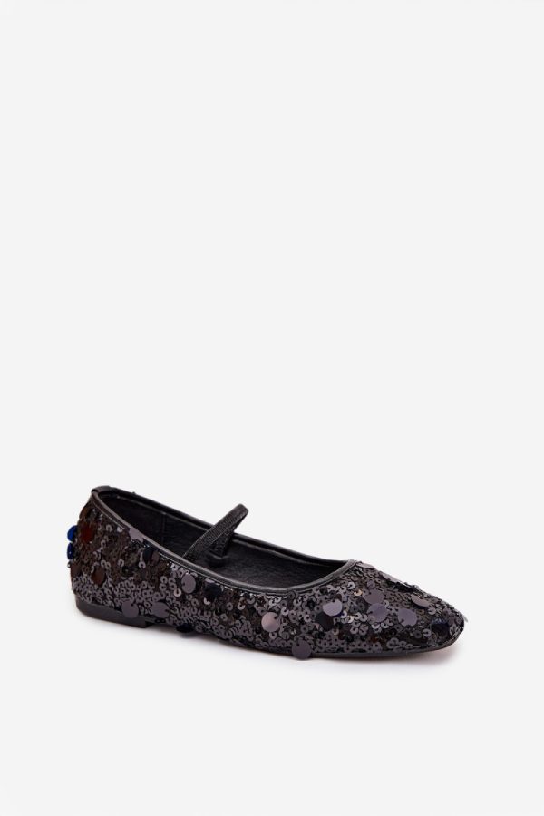 black Ballet flats model 222987 Step in style