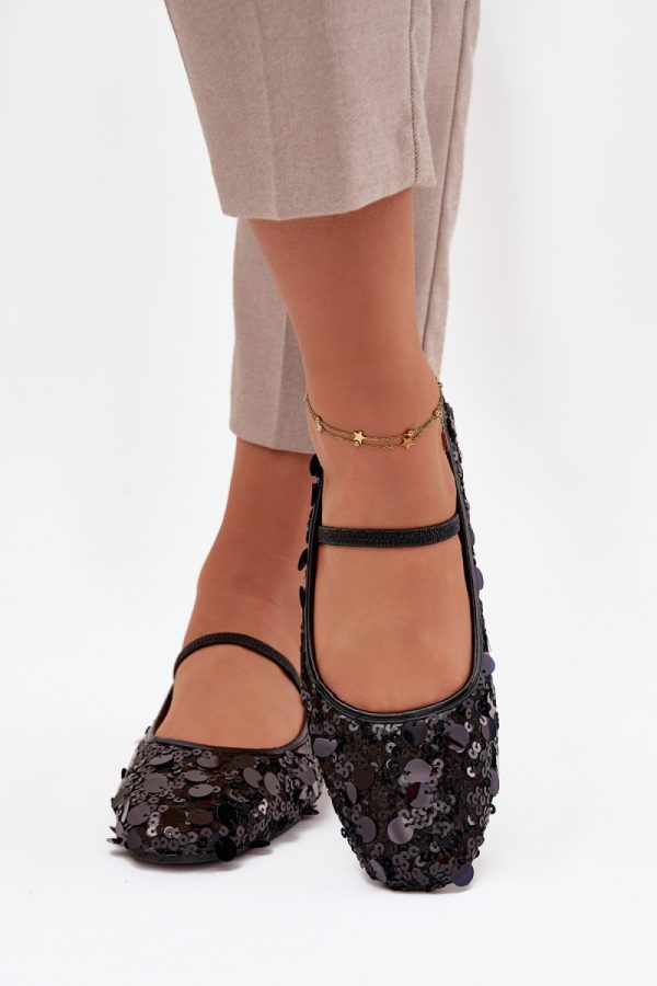 black Ballet flats model 222987 Step in style