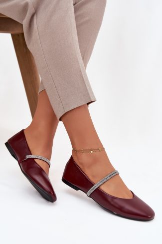 red Ballet flats model 222988 Step in style