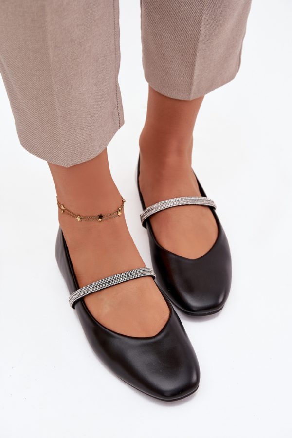 black Ballet flats model 222989 Step in style