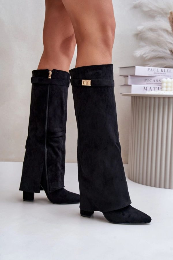 black Heel boots model 223003 Step in style
