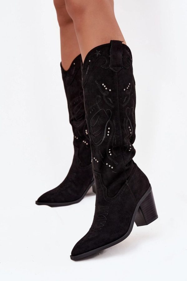 black Heel boots model 223005 Step in style