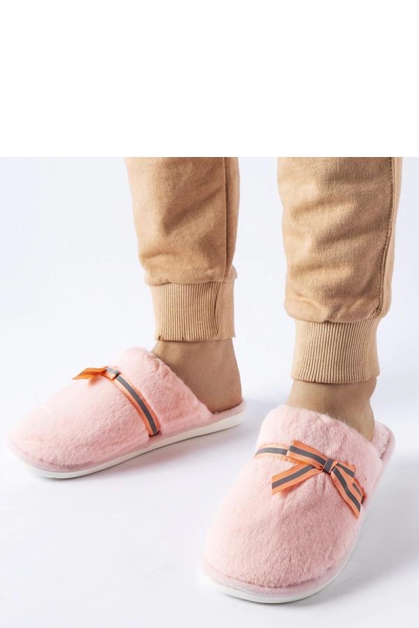 Pink Slippers in Slippers For Women with Fabric, Footbed and Sole Height