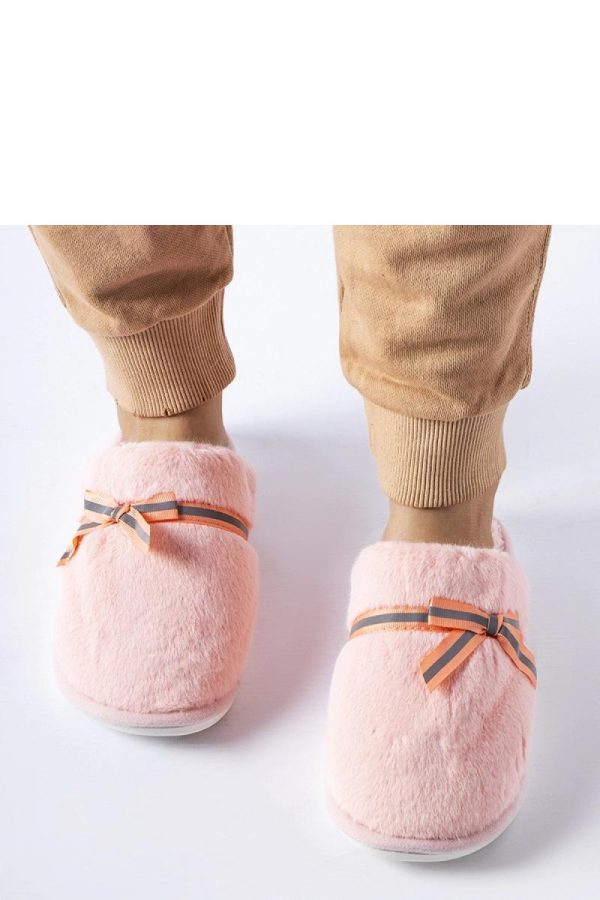 Pink Slippers in Slippers For Women with Fabric, Footbed and Sole Height