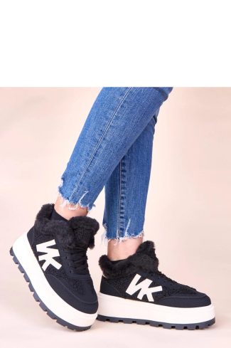 Black Sport Shoes in Women`s Athletic Shoes, Trainers, Sneakers with Fabric, Footbed and Platform Height