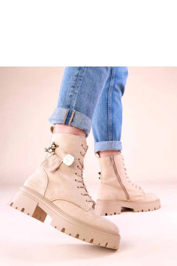 beige Bootie model 223147 Solea