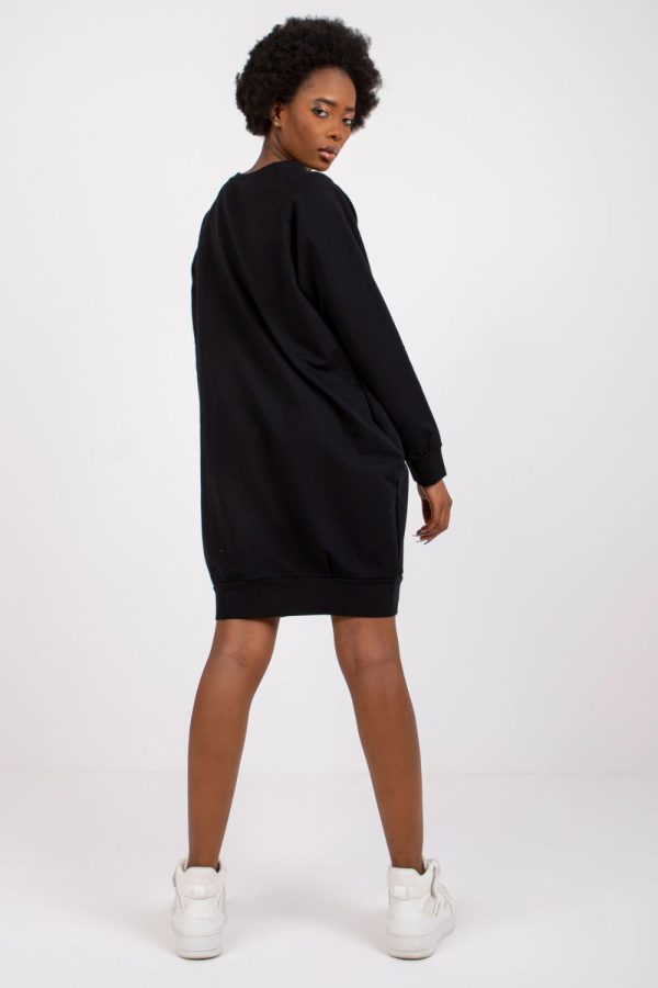 Brown Daydress in Day Dresses with Cotton and Spandex