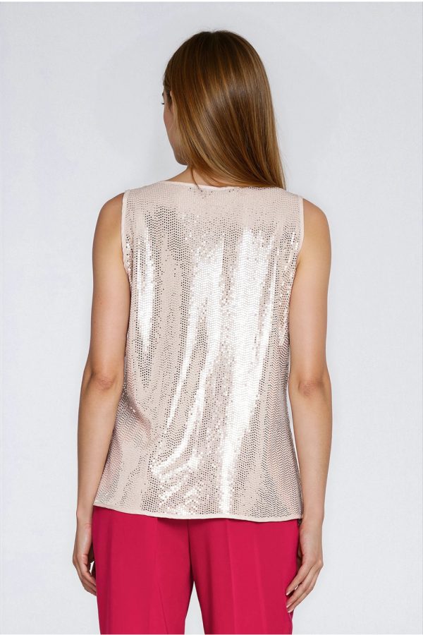 beige Blouse model 223285 Nife