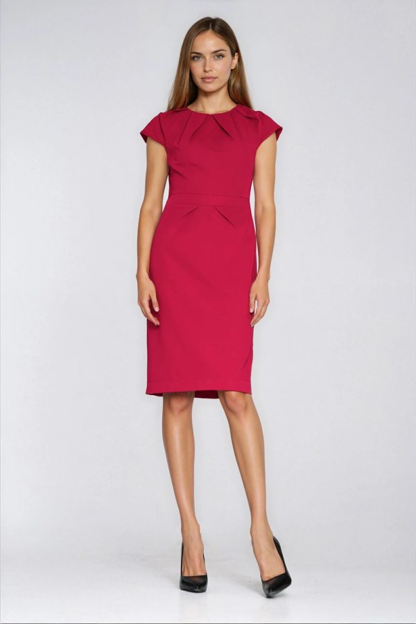 red Daydress model 223289 Nife