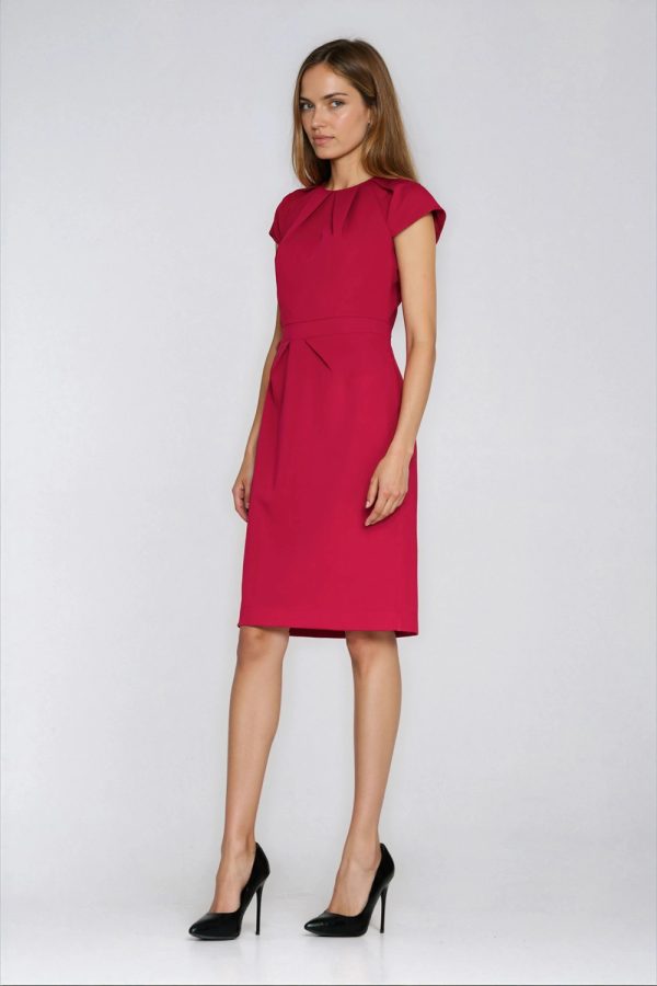 red Daydress model 223289 Nife