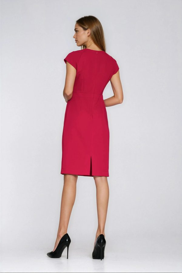 red Daydress model 223289 Nife