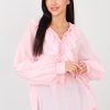 Pink Blouse 5 in Cotton
