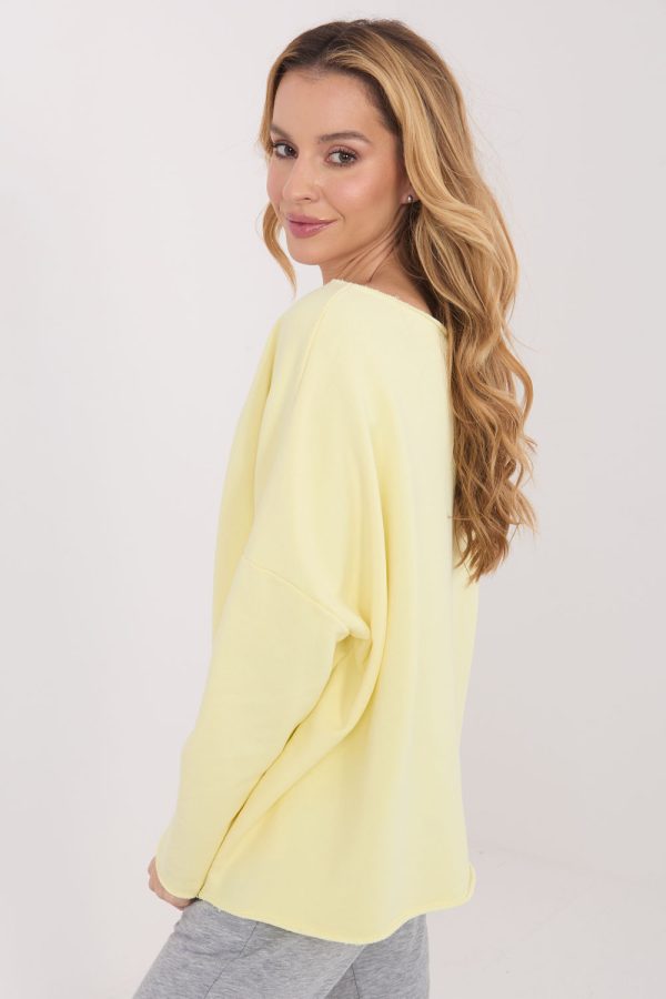 Yellow Blouse in Women`s Blouses, Tunics with Cotton and Polyester