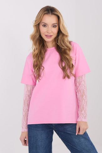 1110427 pink Blouse model 223335 Italy Moda