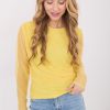 Yellow Blouse in Women`s Blouses, Tunics with Spandex and Polyester