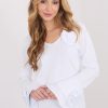 1110472 white Blouse model 223349 Italy Moda