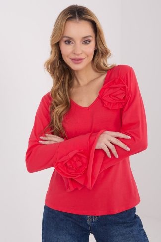 Pink Blouse in Women`s Blouses, Tunics with Cotton