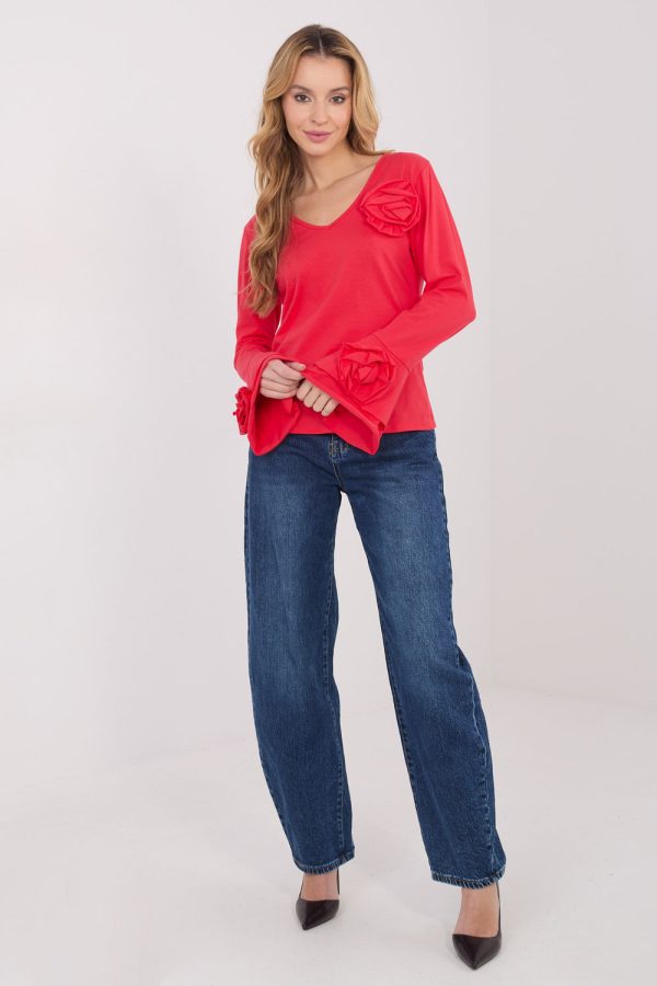 pink Blouse model 223354 Italy Moda