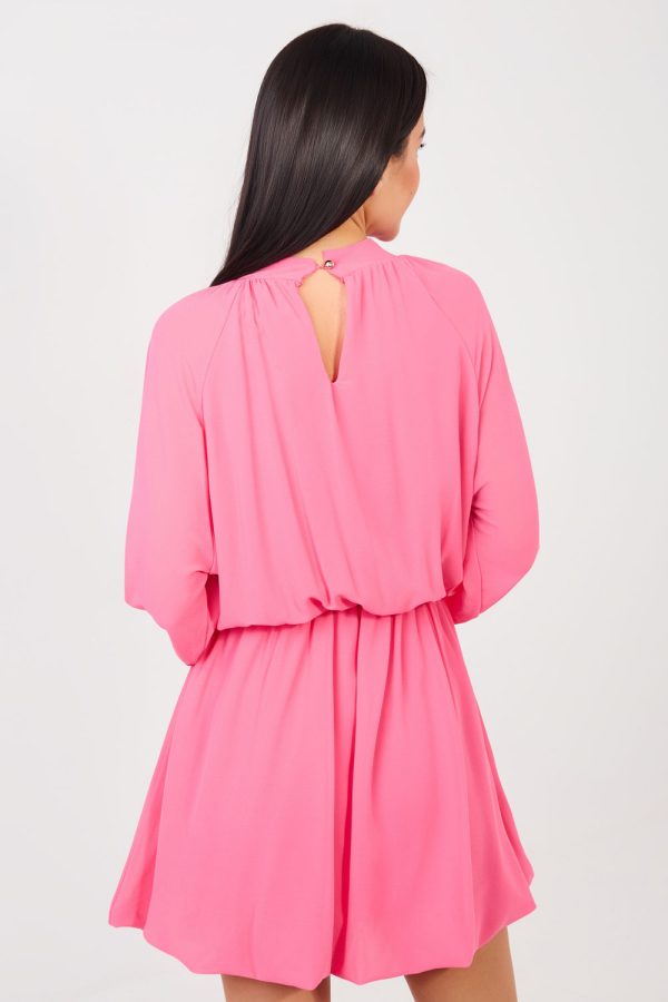 Pink Cocktail Dress in Formal Dresses, Cocktail Dresses with Spandex, Polyester and Viscose