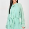 1110578 Green Cocktail Dress in Formal Dresses, Cocktail Dresses with Spandex, Polyester and Viscose