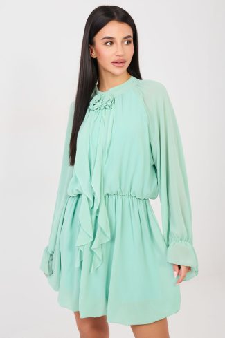 Green Cocktail Dress in Formal Dresses, Cocktail Dresses with Spandex, Polyester and Viscose