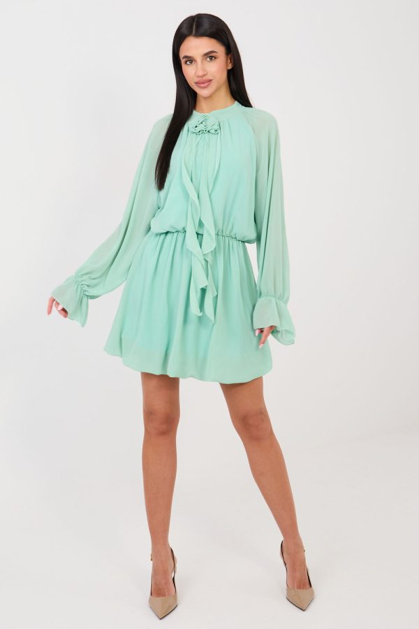 Green Cocktail Dress in Formal Dresses, Cocktail Dresses with Spandex, Polyester and Viscose