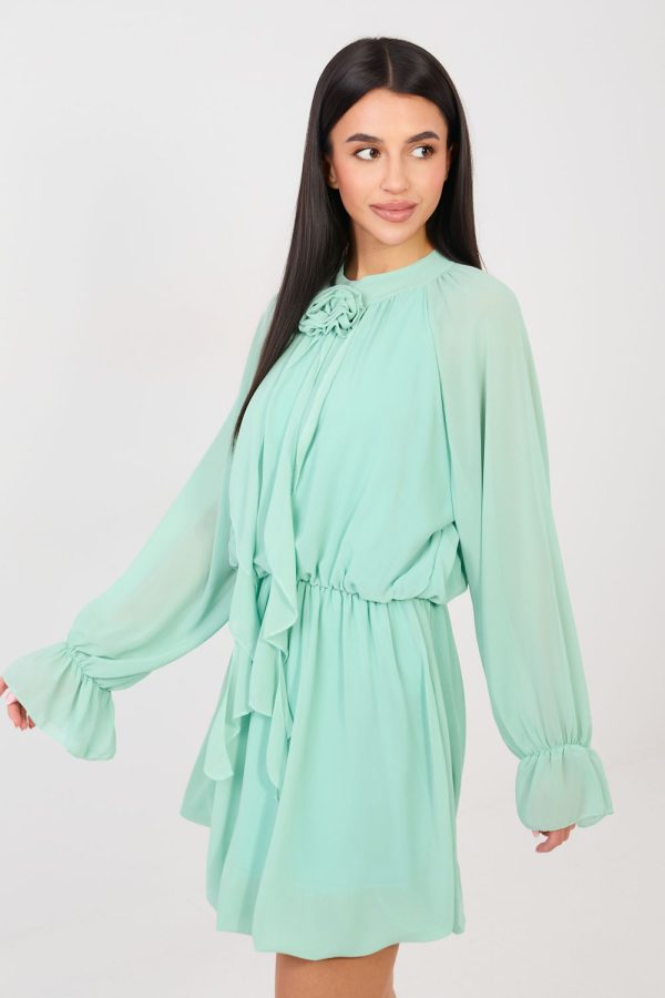 Green Cocktail Dress in Formal Dresses, Cocktail Dresses with Spandex, Polyester and Viscose