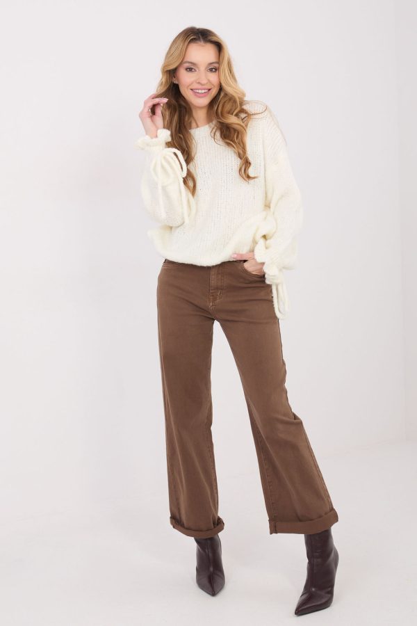 beige Jumper model 223404 Italy Moda