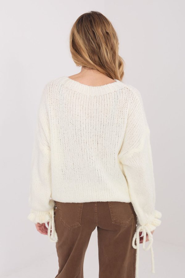 beige Jumper model 223404 Italy Moda