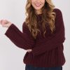 Red Jumper in Sweaters, Pullovers, Jumpers, Turtlenecks, Boleros, Shrugs with Polyacrylic, Polyamide, Viscose and Wool