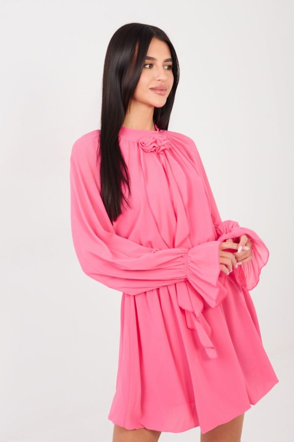 Pink Cocktail Dress in Formal Dresses, Cocktail Dresses with Spandex, Polyester and Viscose