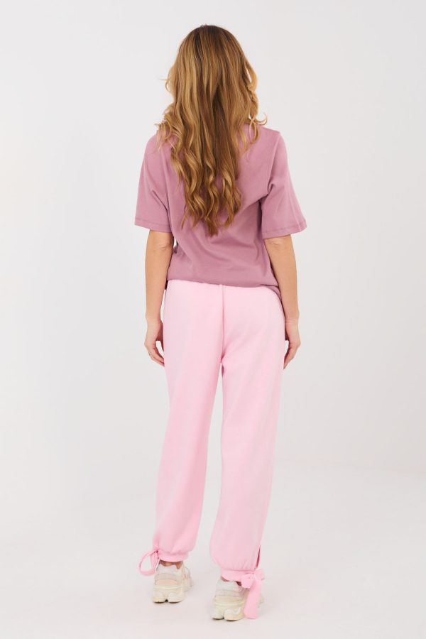 pink Tracksuit trousers model 223470 Italy Moda