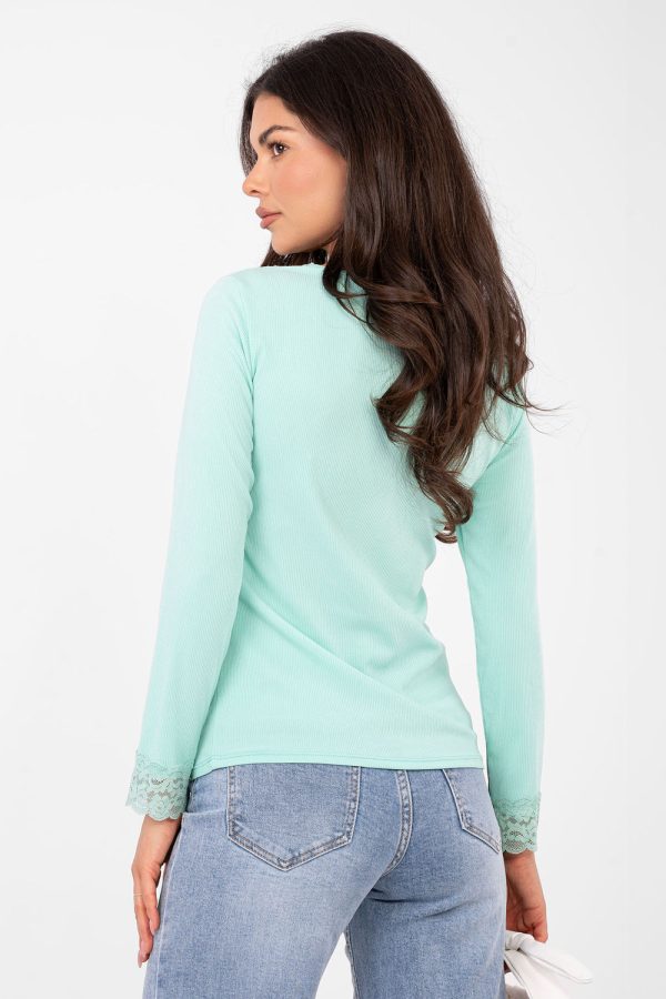 green Blouse model 223494 Italy Moda