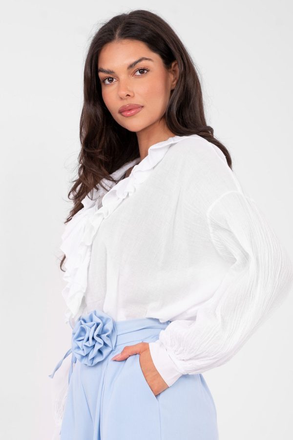 White Blouse 7 in Cotton