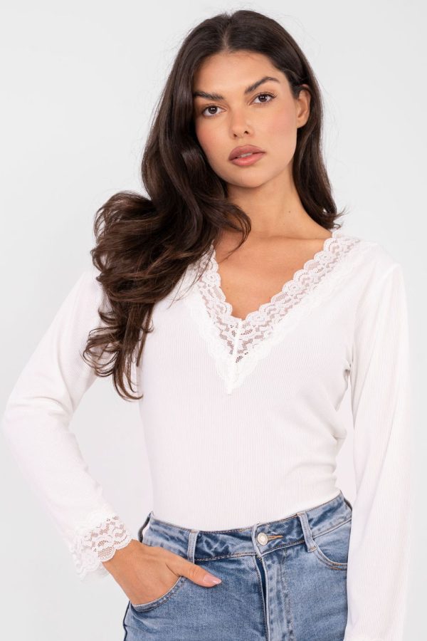 beige Blouse model 223496 Italy Moda
