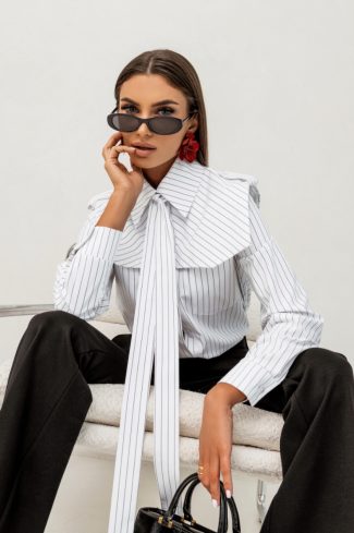 Beige Long Sleeve Shirt....Cotton and Spandex