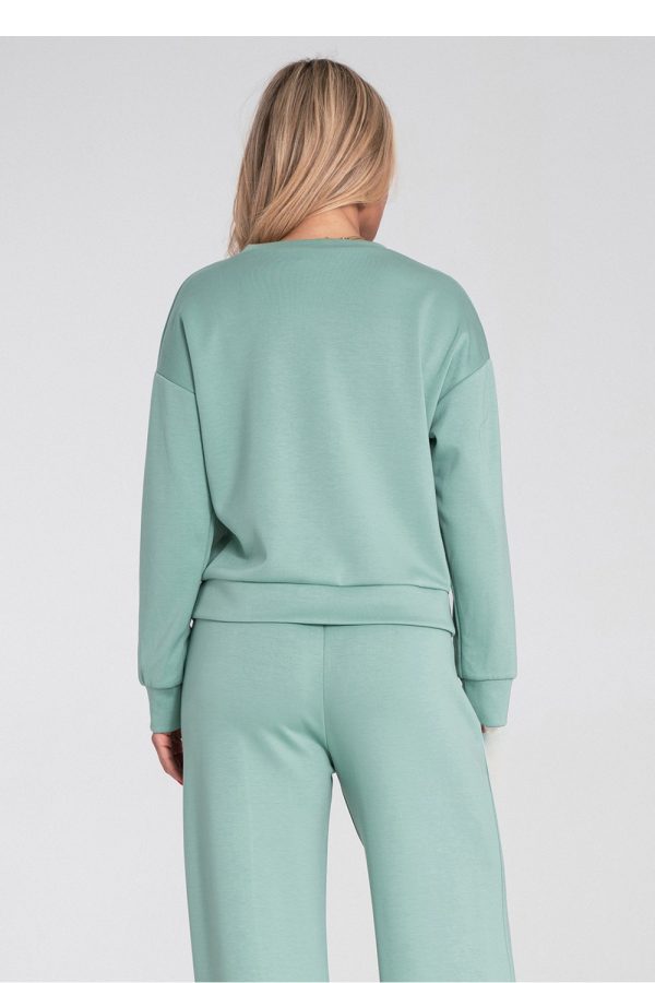 green Sweatshirt model 223542 Figl