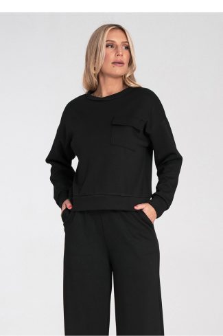 1111155 black Sweatshirt model 223543 Figl