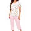 Pink Pyjama in Women`s Pyjamas, Sleepwear Sets with Cotton