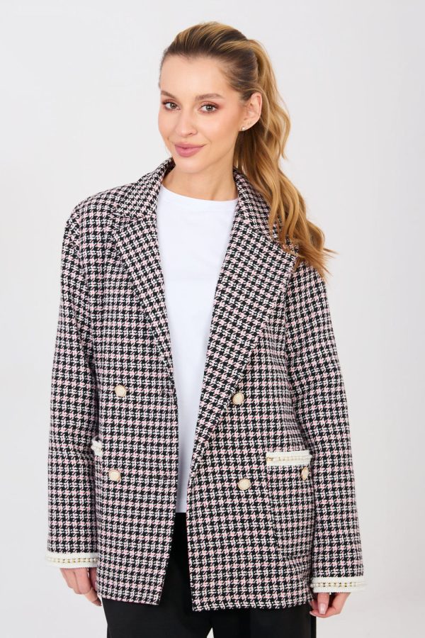 Black Jacket in Jackets, Vests For Women with Cotton