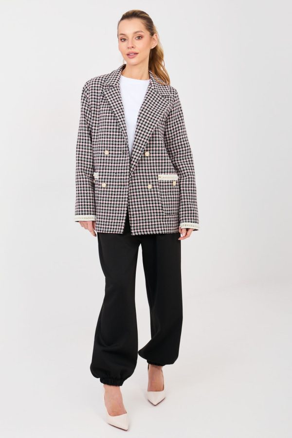 Black Jacket in Jackets, Vests For Women with Cotton
