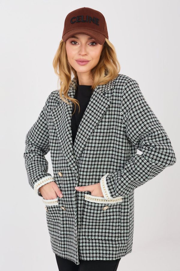 Black Jacket in Jackets, Vests For Women with Cotton
