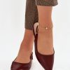 1111308.jpg Red Ballet Flats in Ballet Flats, Ballet Pumps For Women with Fabric, Footbed and Heel Height