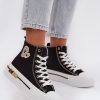 1111335 black Platform sneakers model 223602 Step in style