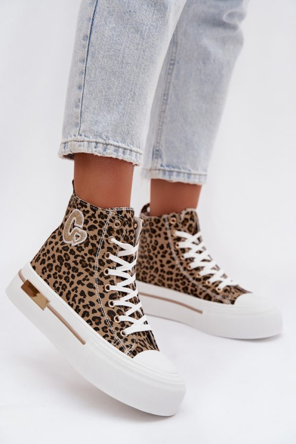 brown Sneakers model 223603 Step in style