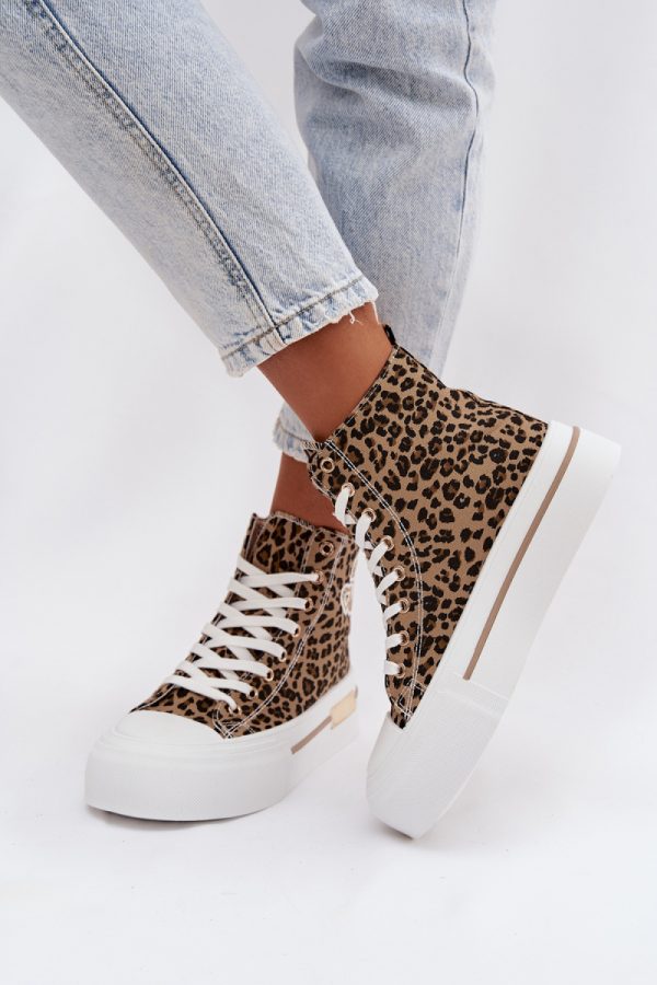 brown Sneakers model 223603 Step in style