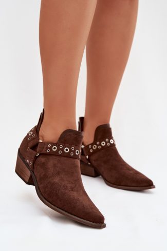 brown Boots model 223613 Step in style